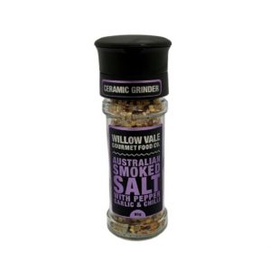 Australian Smoked Salt (with Pepper, Garlic & Chilli) – Ceramic Grinder